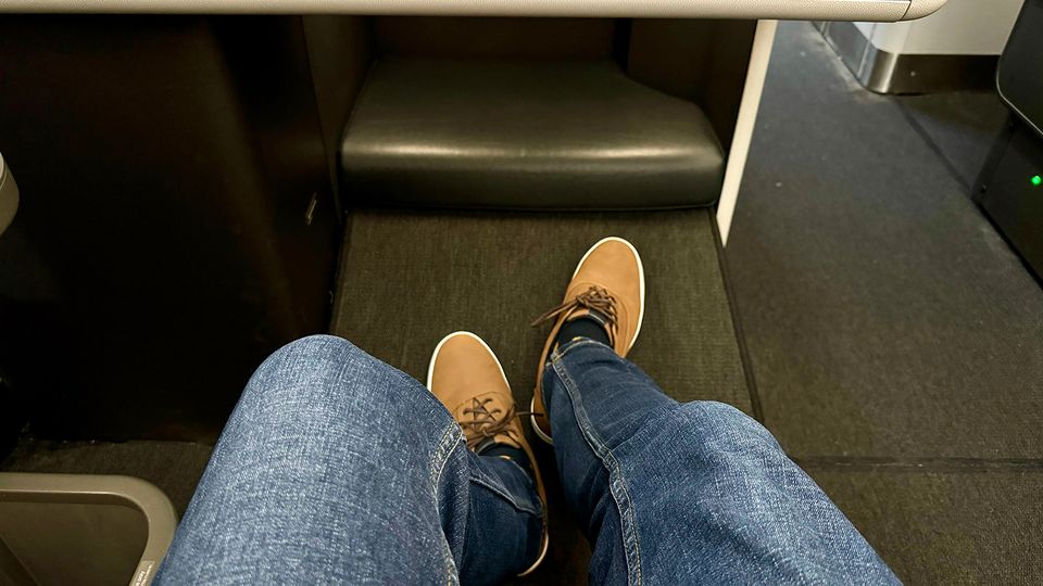 Plenty of leg room.