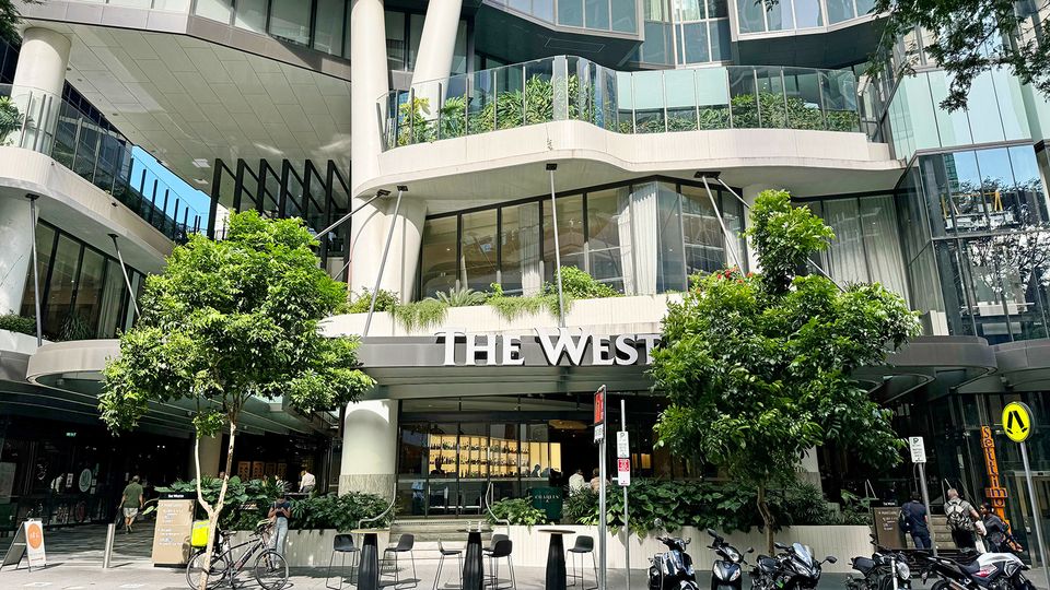 The exterior of The Westin Brisbane.