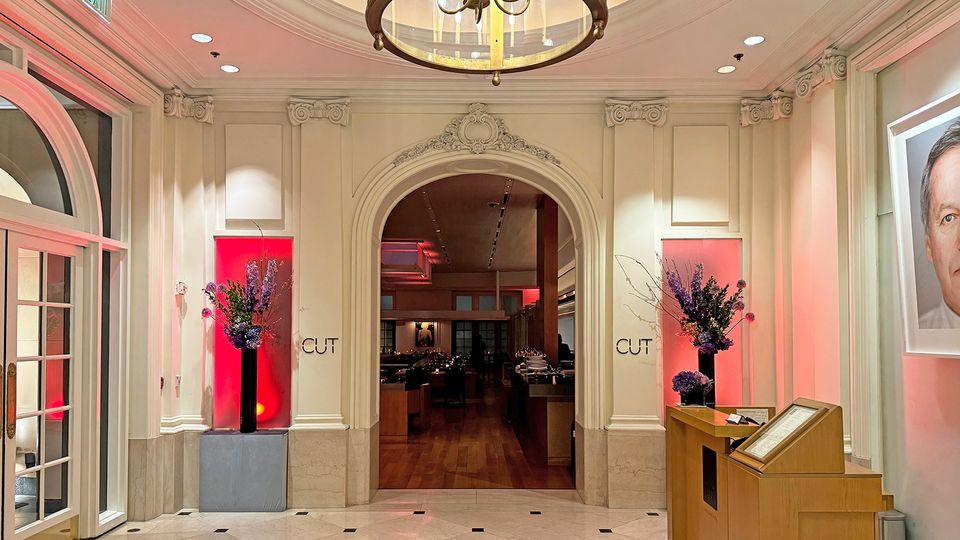 CUT is the hotel's signature steak and seafood restaurant.