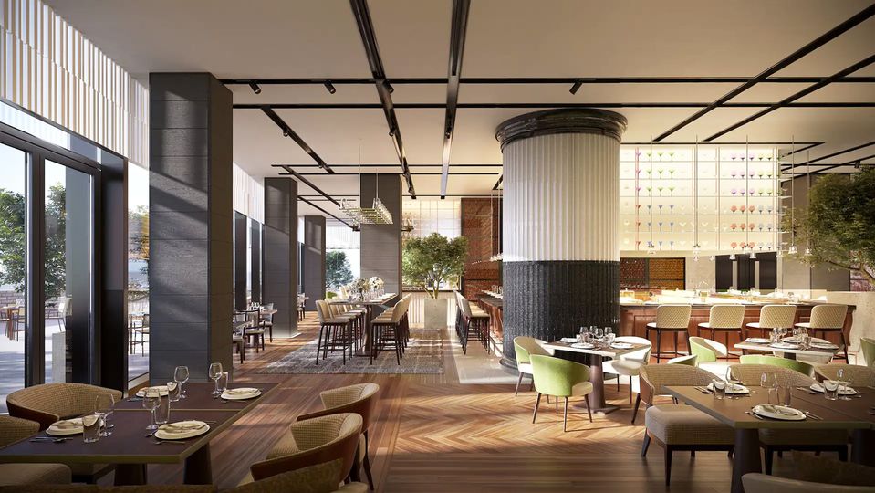 The Nine Elms Kitchen takes its cues from the cultural diversity of London.