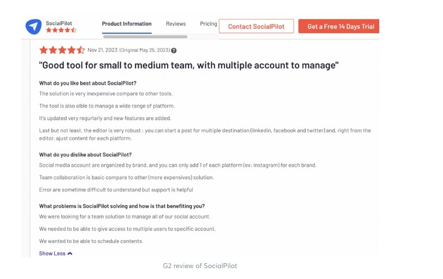 SocialPilot als Buffer-Alternative