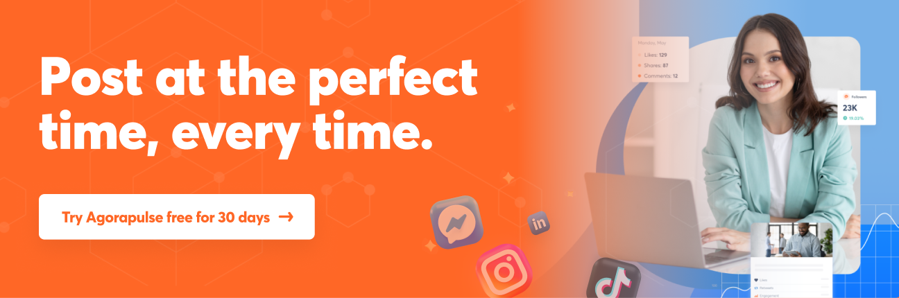 get a free trial of agorapulse