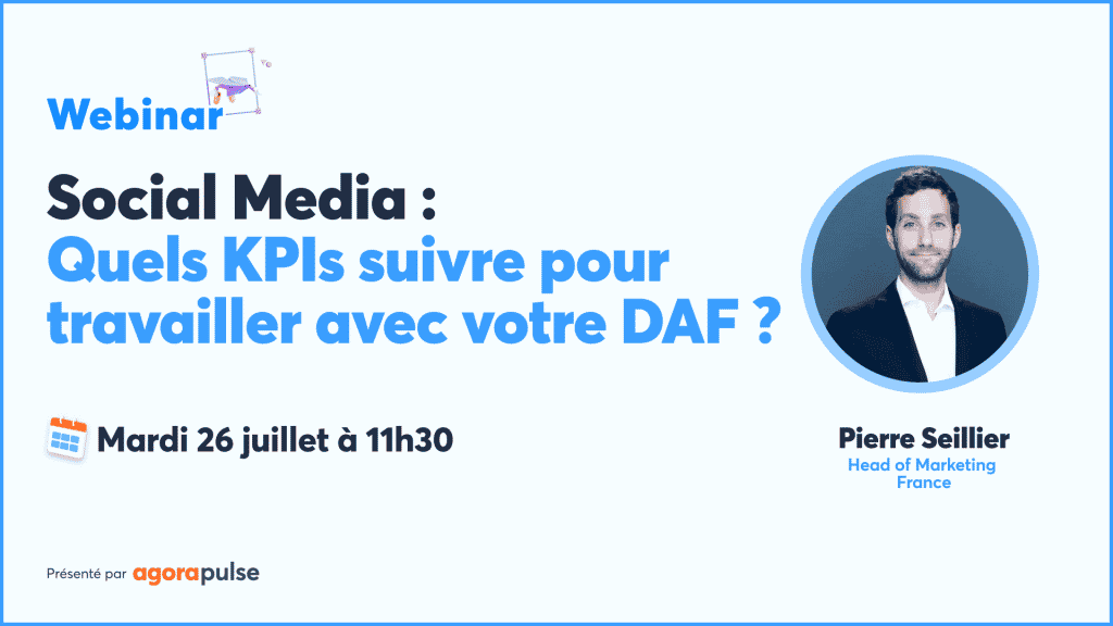 Feature image of R&eacute;seaux sociaux : Quels KPIs suivre pour travailler avec votre DAF ?